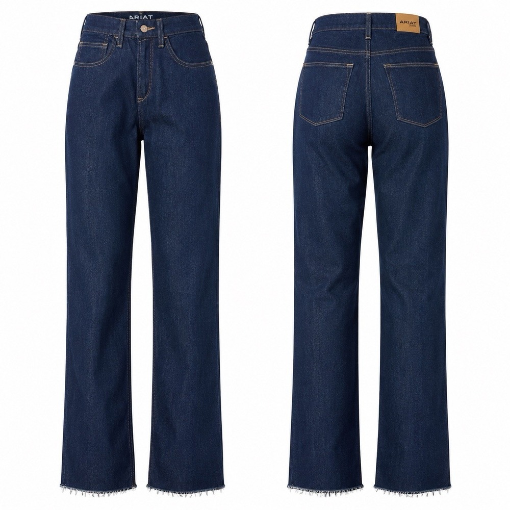 Ariat Jazmine Women’s Jeans 26R Ultra High Rise Relaxed Straight Rinse NWT